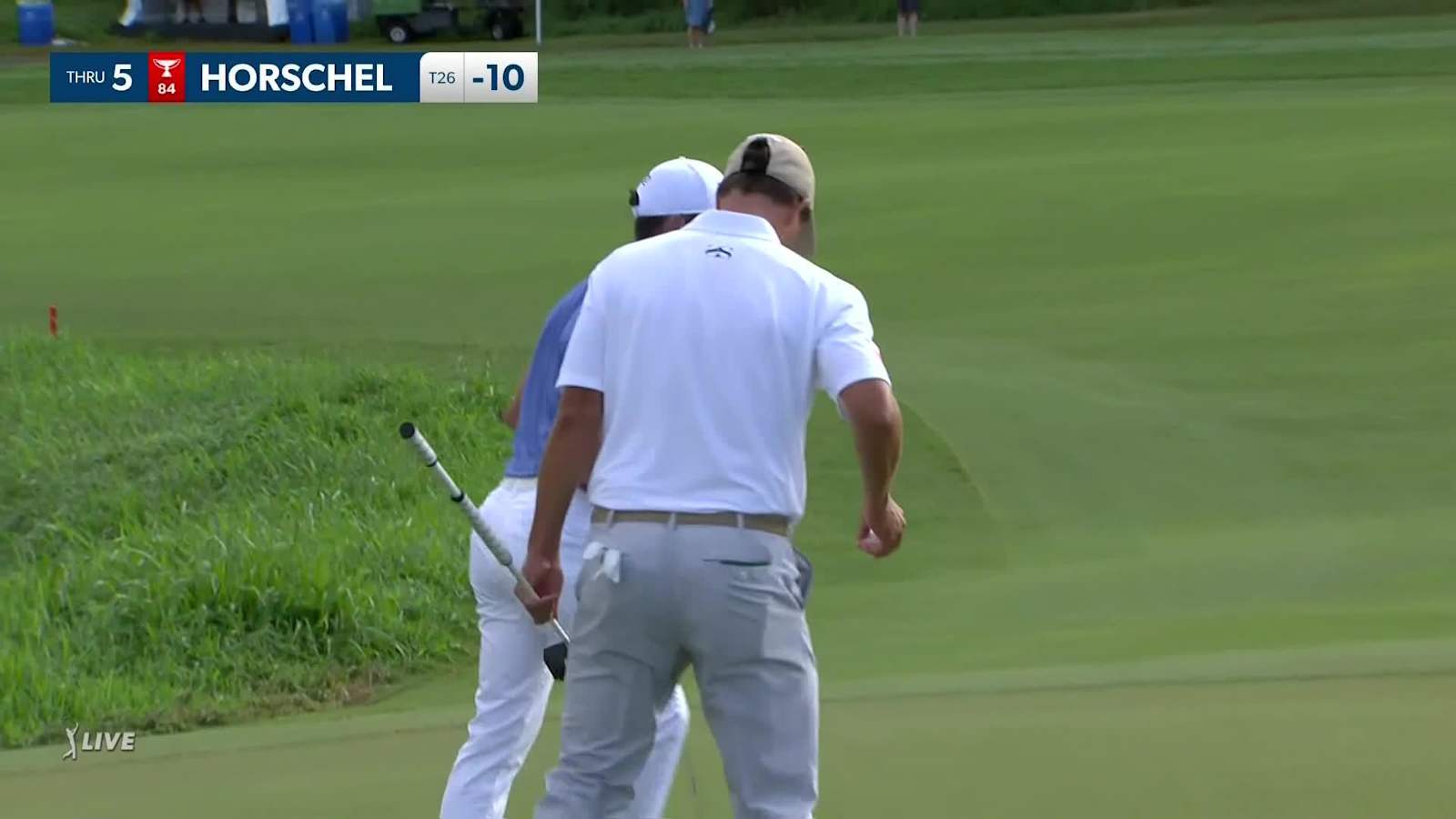 Billy Horschel peels fade to set up birdie at Sentry
