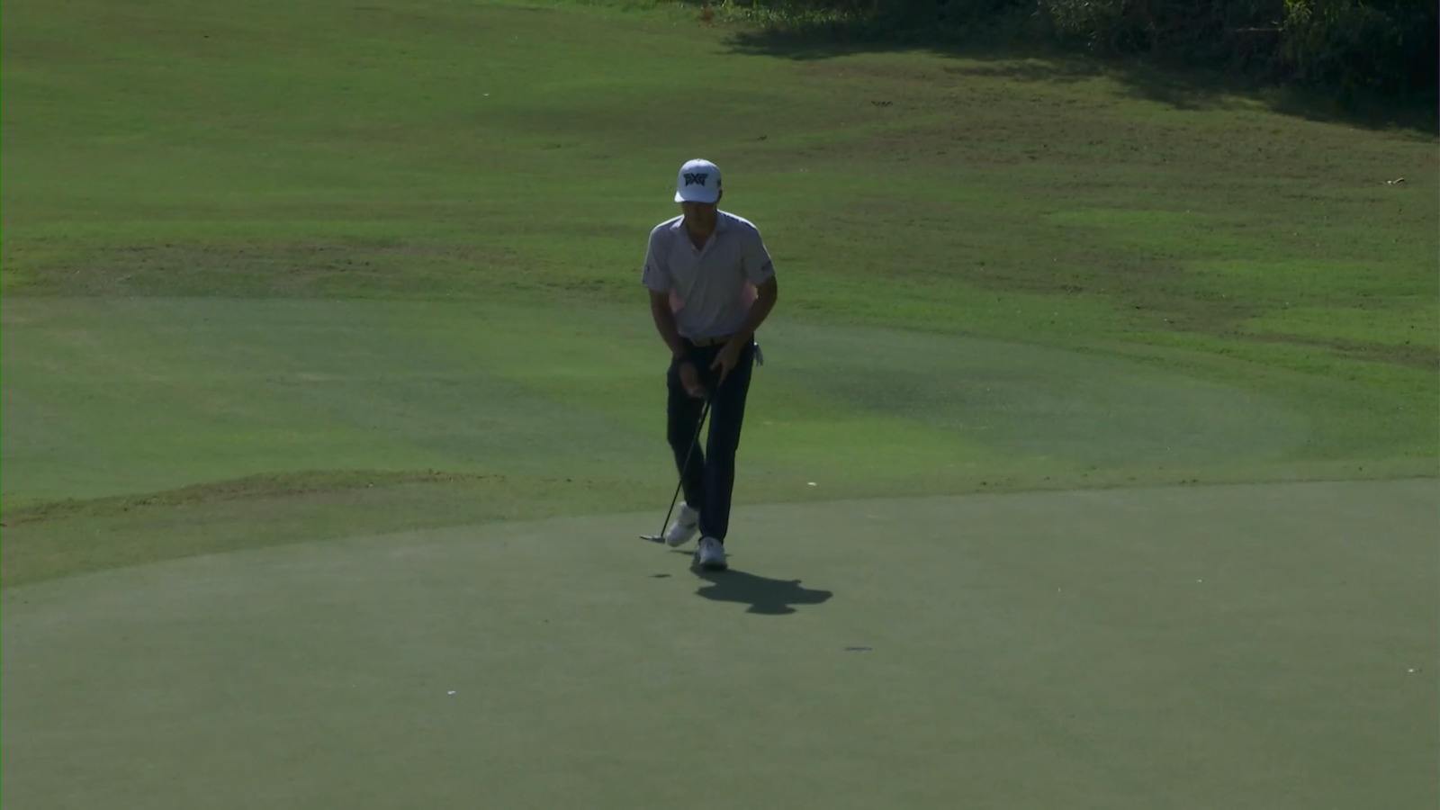 Eric Cole goes back-to-back with excellent tee shot on No. 13 at Sanderson Farms