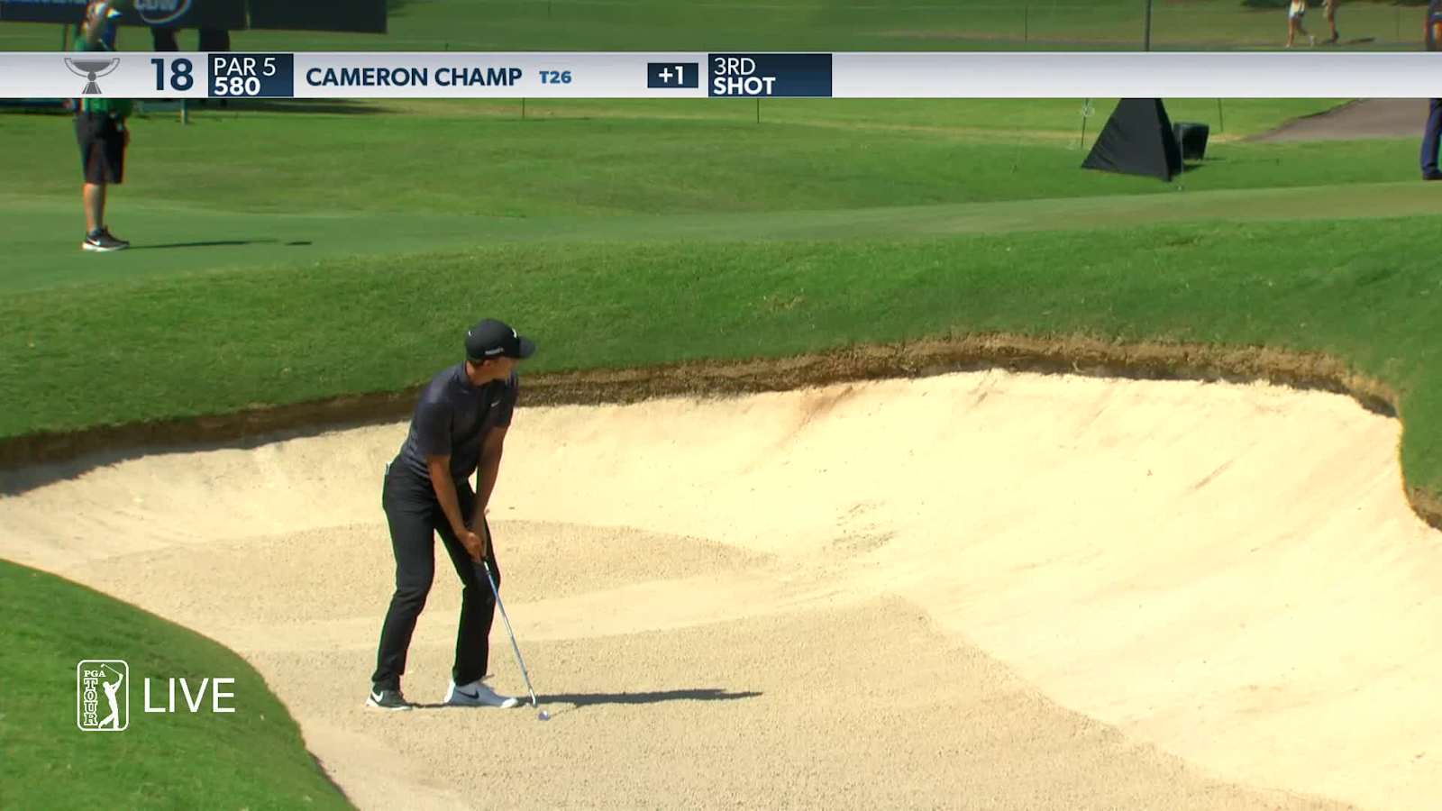 Cameron Champ gets up-and-down to close with birdie at TOUR Championship