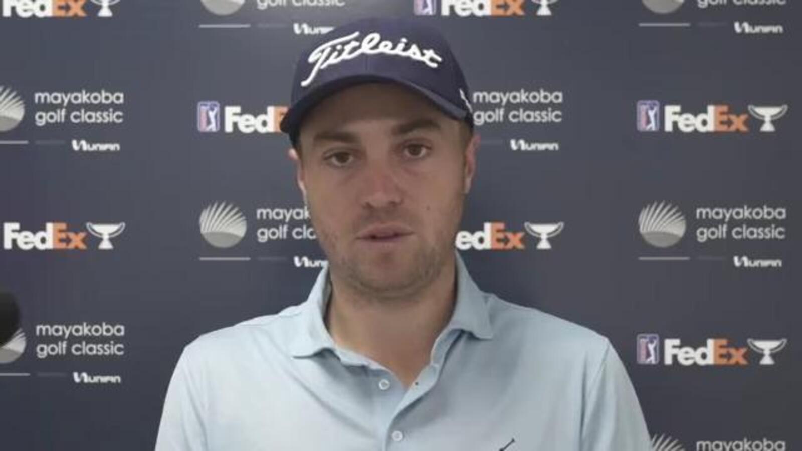 Justin Thomas on his play this fall before Mayakoba