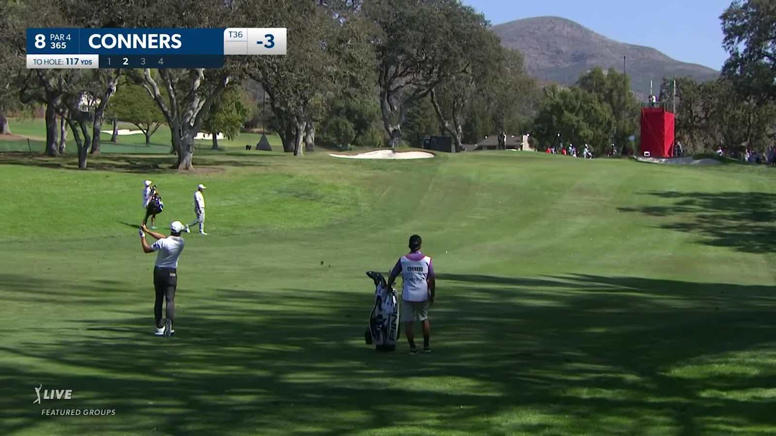 Corey Conners sticks approach to yield birdie at Fortinet Champ