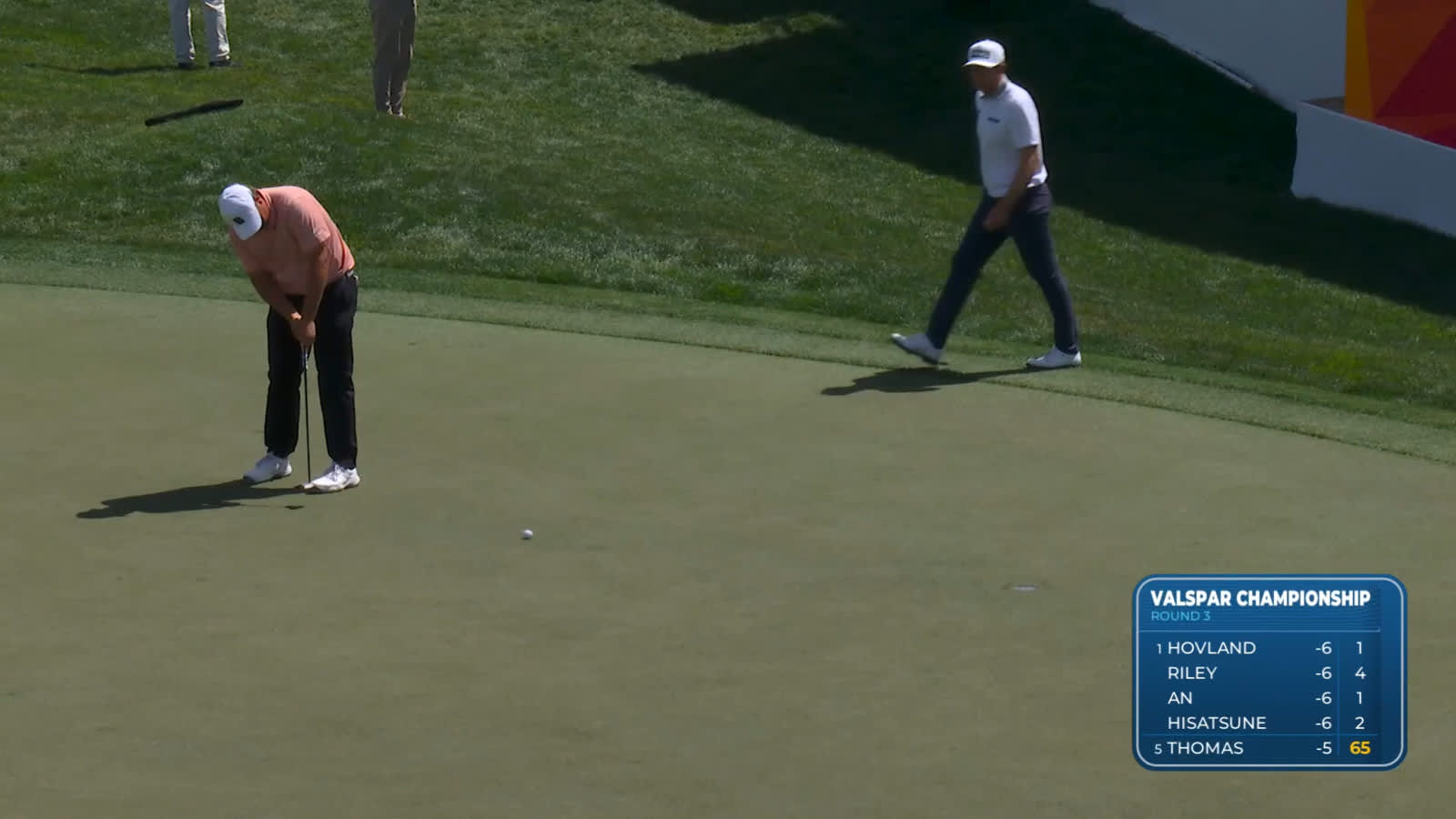 Sami Valimaki jars 14-footer for birdie at Valspar