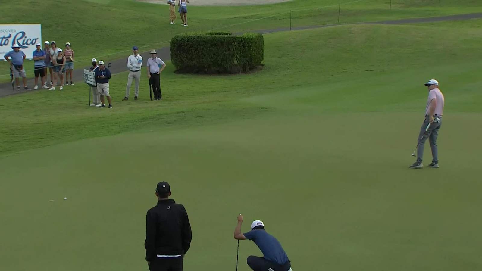 Ryan Brehm drains lengthy birdie putt at Puerto Rico