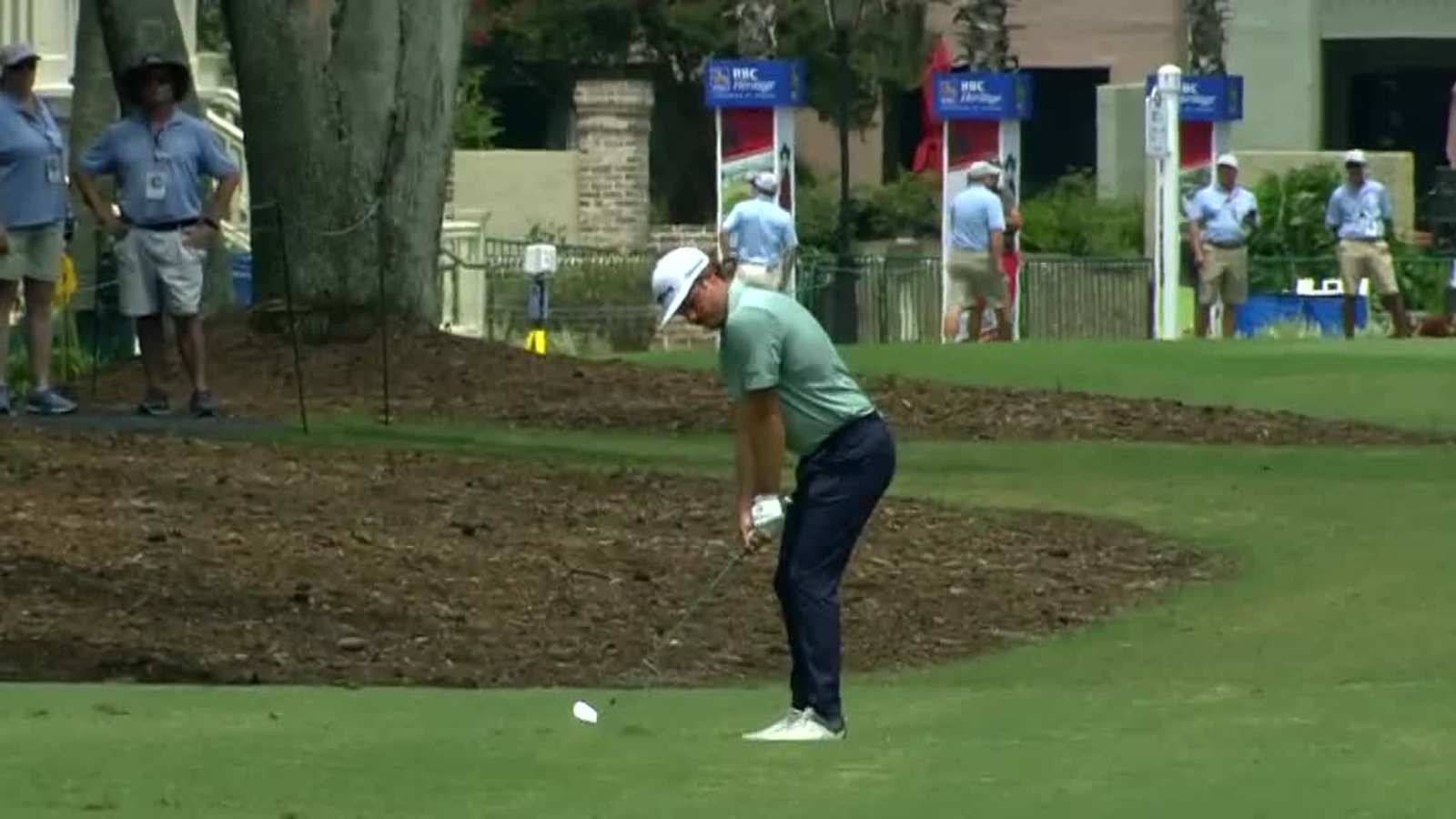 Doc Redman uses nice approach to set up birdie at RBC Heritage