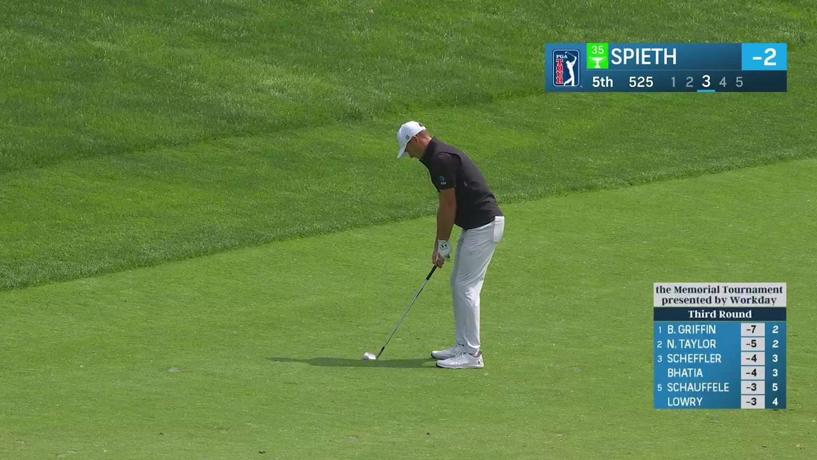 Jordan Spieth bounces back with birdie at the Memorial