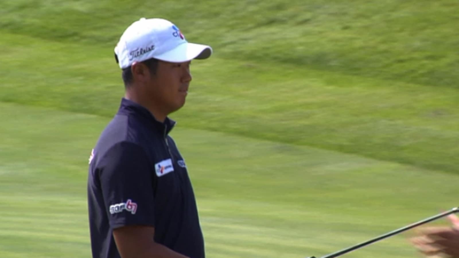 D.H. Lee gets one back on No. 10 at John Deere