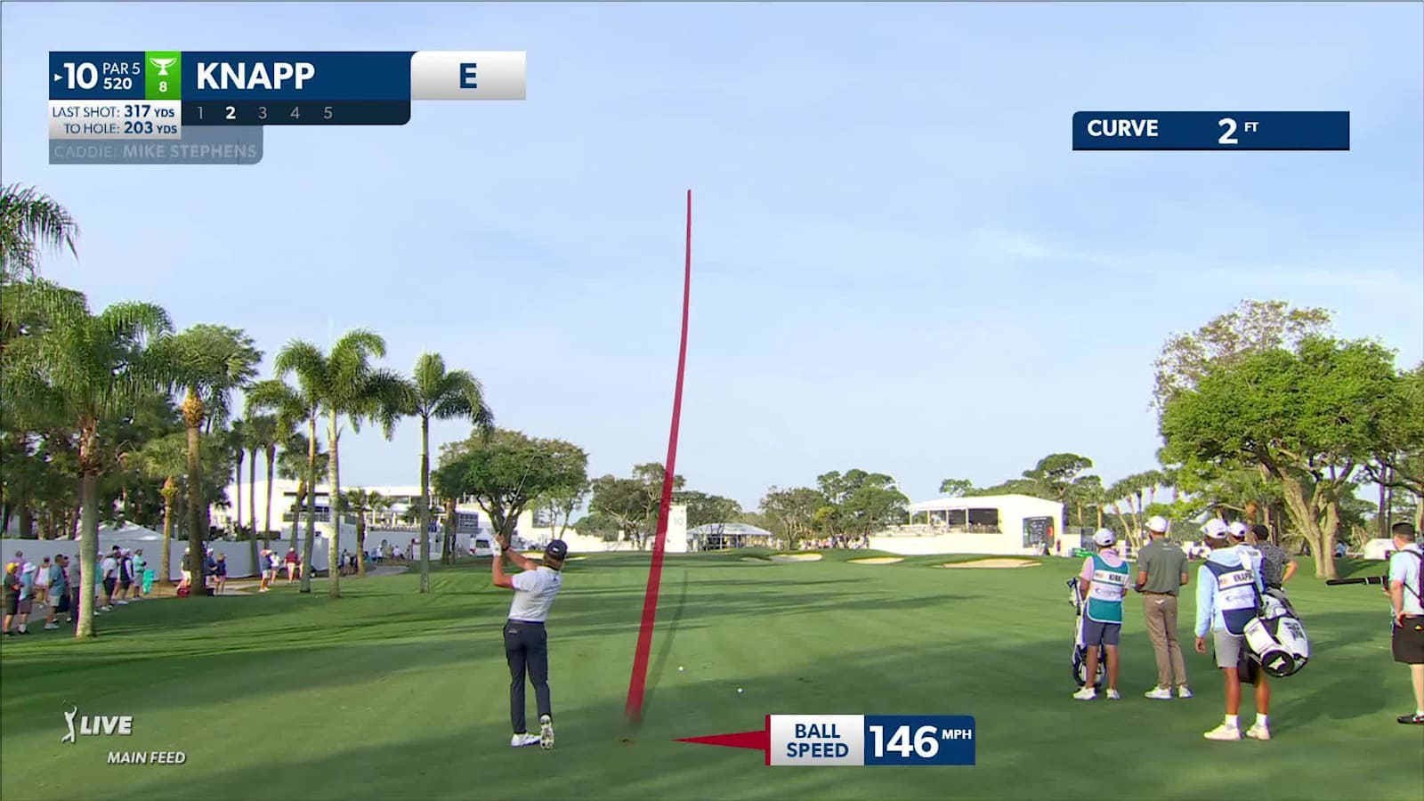 Jake Knapp reaches in two to set up birdie at Cognizant Classic