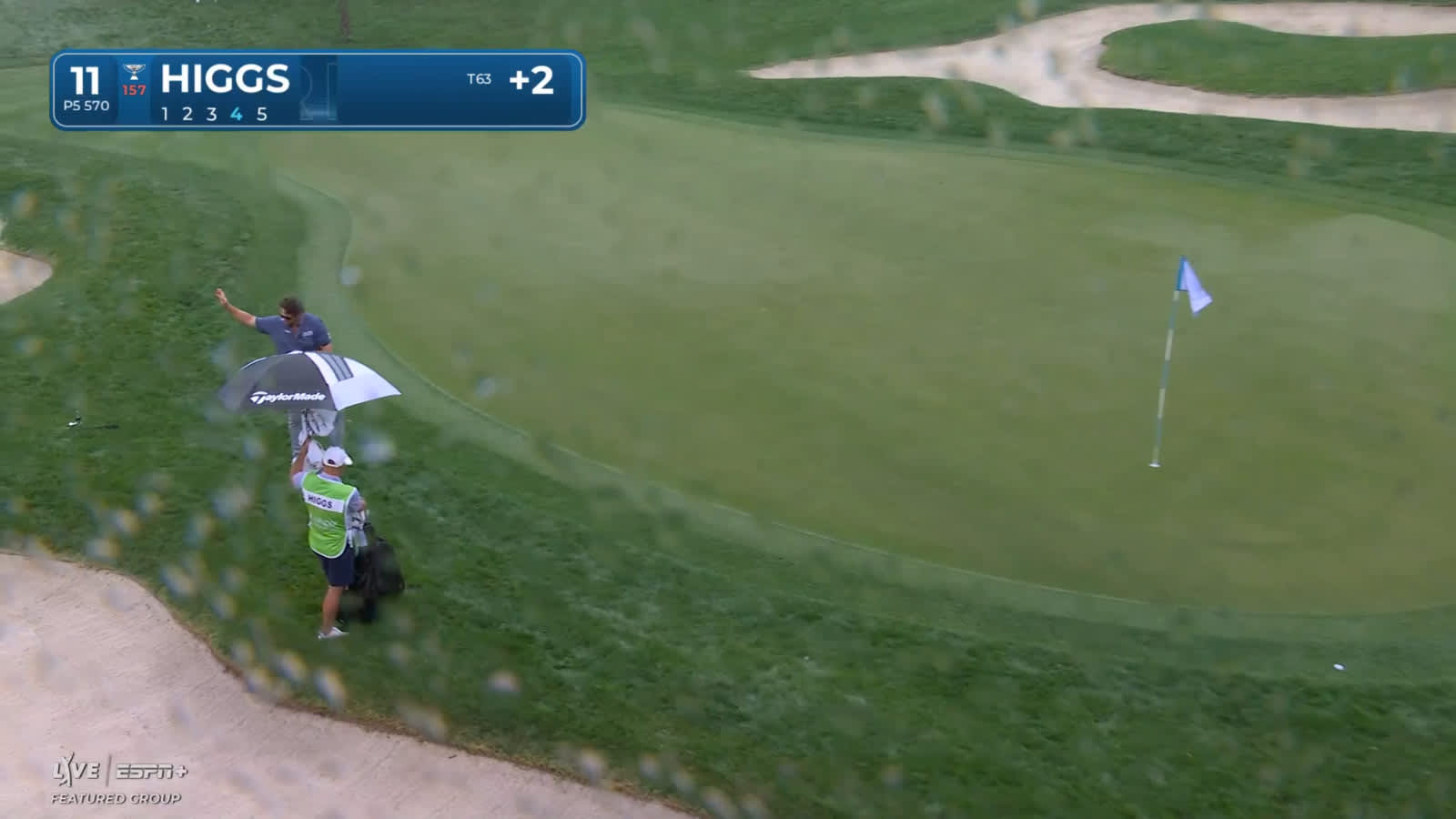 Harry Higgs chips in for birdie at Valspar