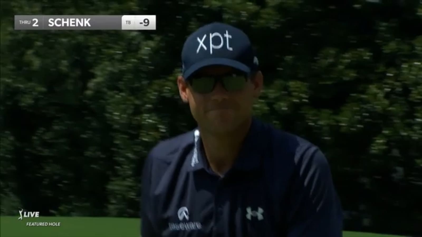 Adam Schenk's tee shot to 6 feet yields birdie at TOUR Championship