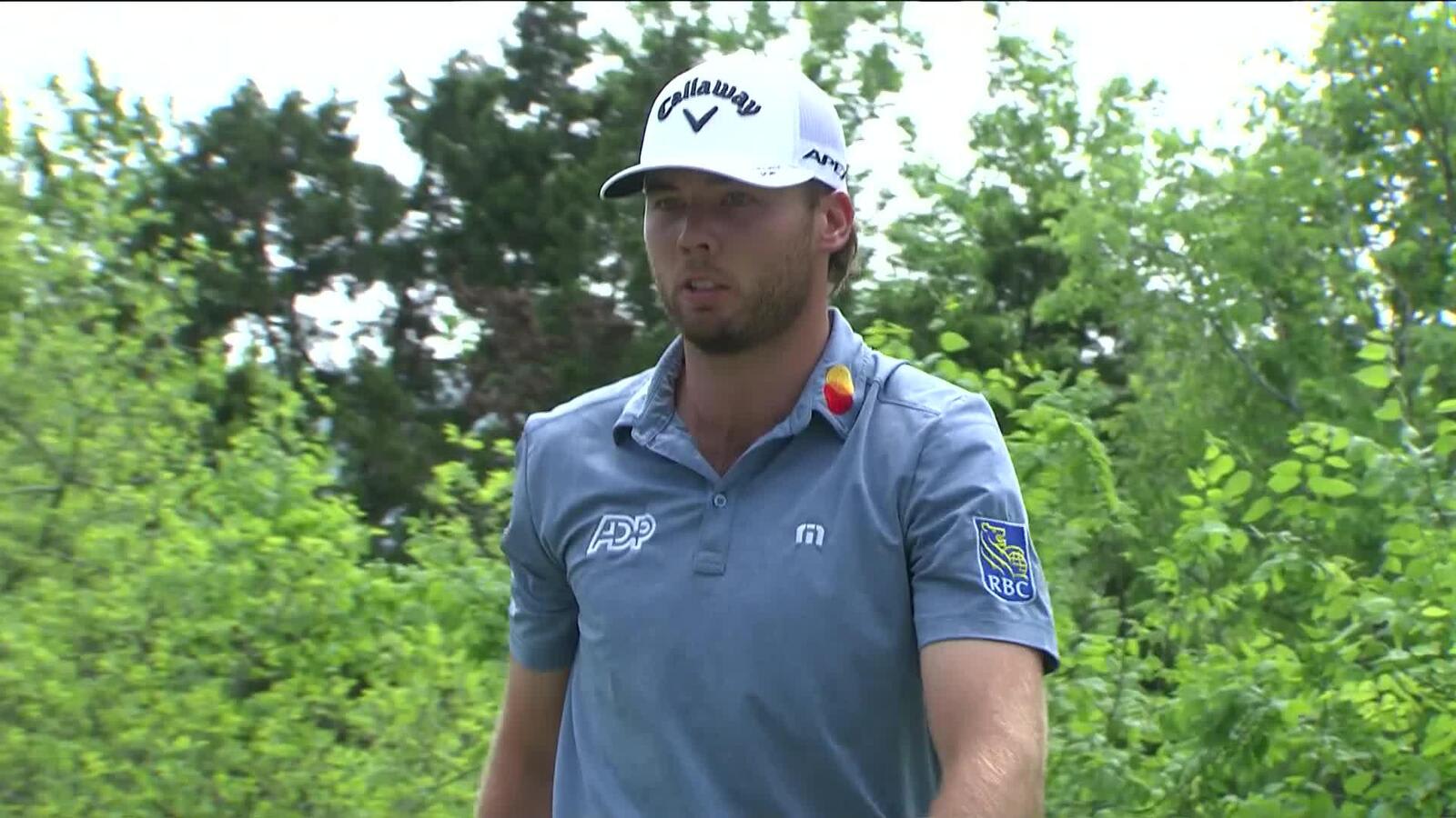 Sam Burns nearly aces No. 17 to take 1-up lead at WGC-Dell Match Play