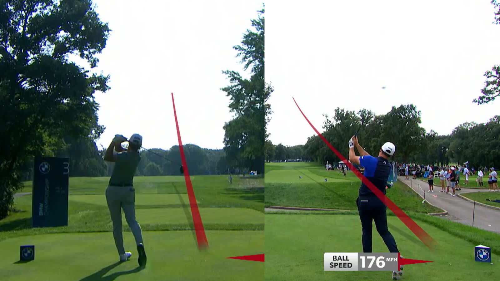 Leaders in driving from BMW Championship