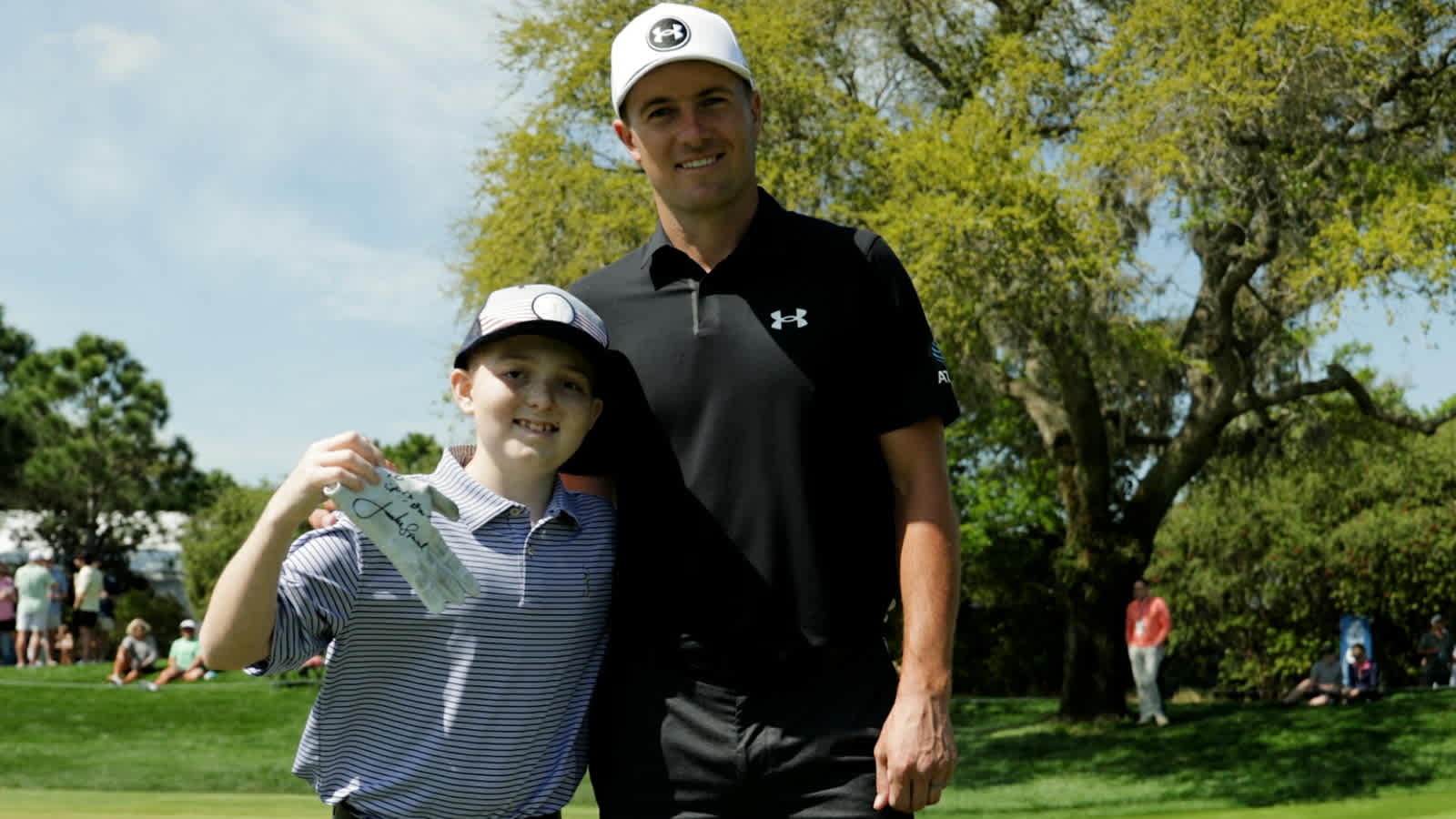 Jordan Spieth makes a wish come true at THE PLAYERS