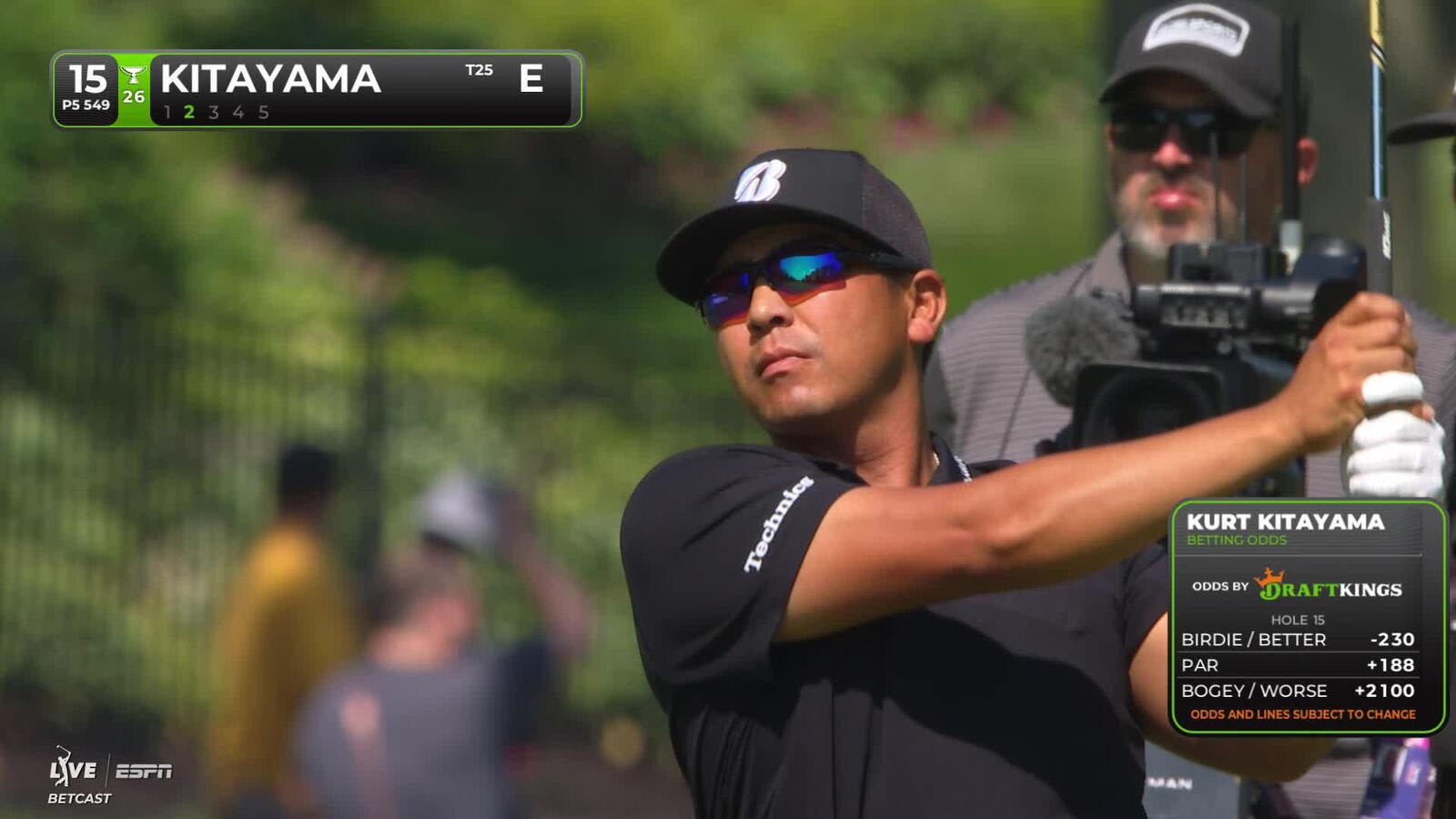 Kurt Kitayama reaches par-5 No. 15 in two, makes birdie at the Memorial