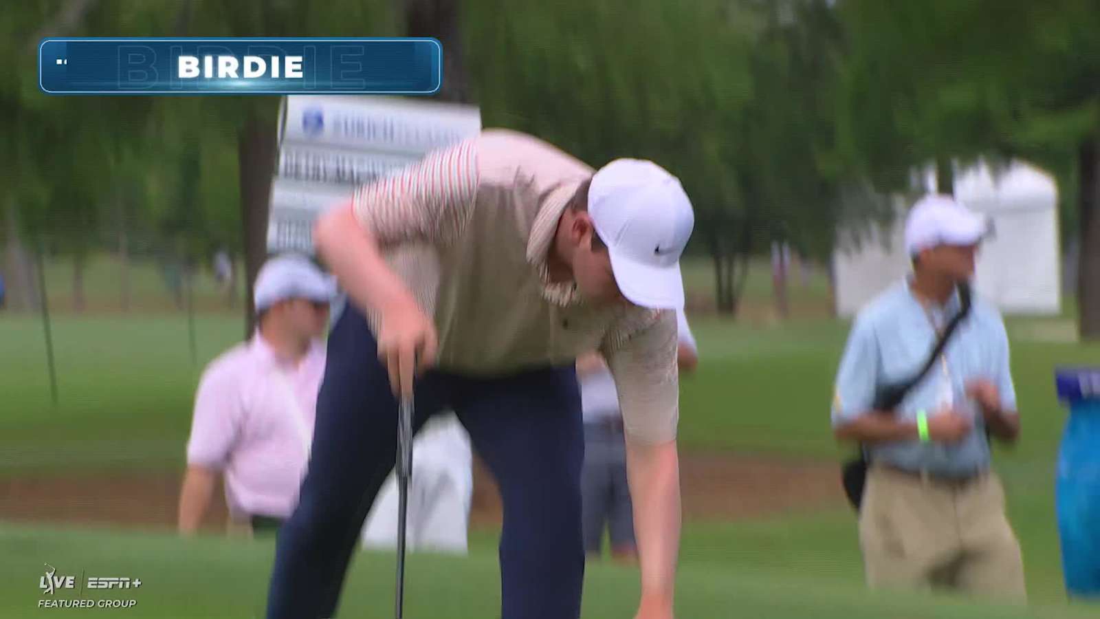 Robert MacIntyre makes birdie on No. 12 at Zurich Classic