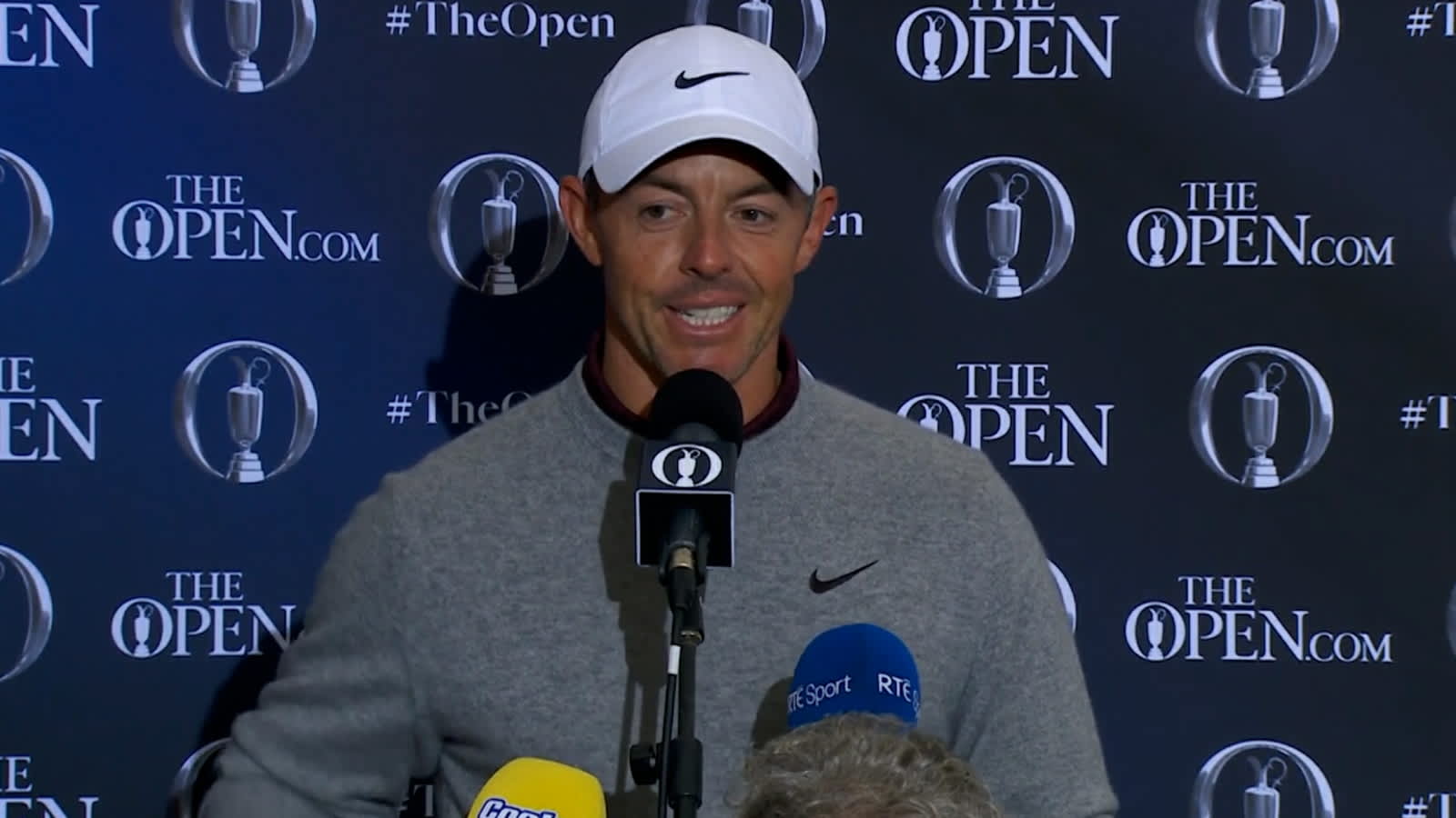 Rory McIlroy’s interview after Round 1 of The Open