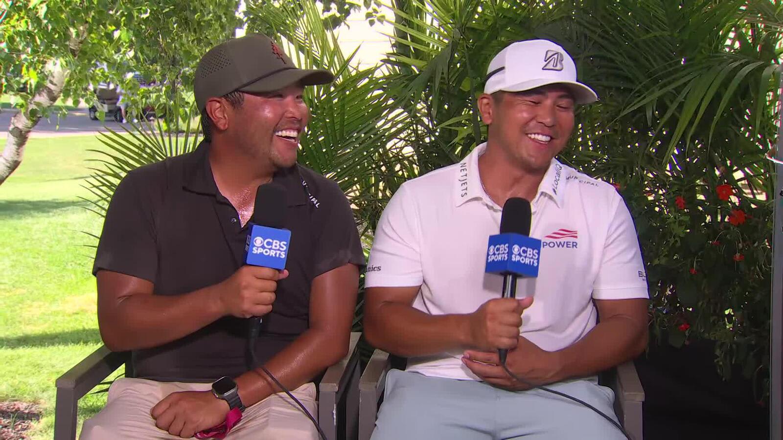Kurt Kitayama and brother Daniel interview after winning 3M Open