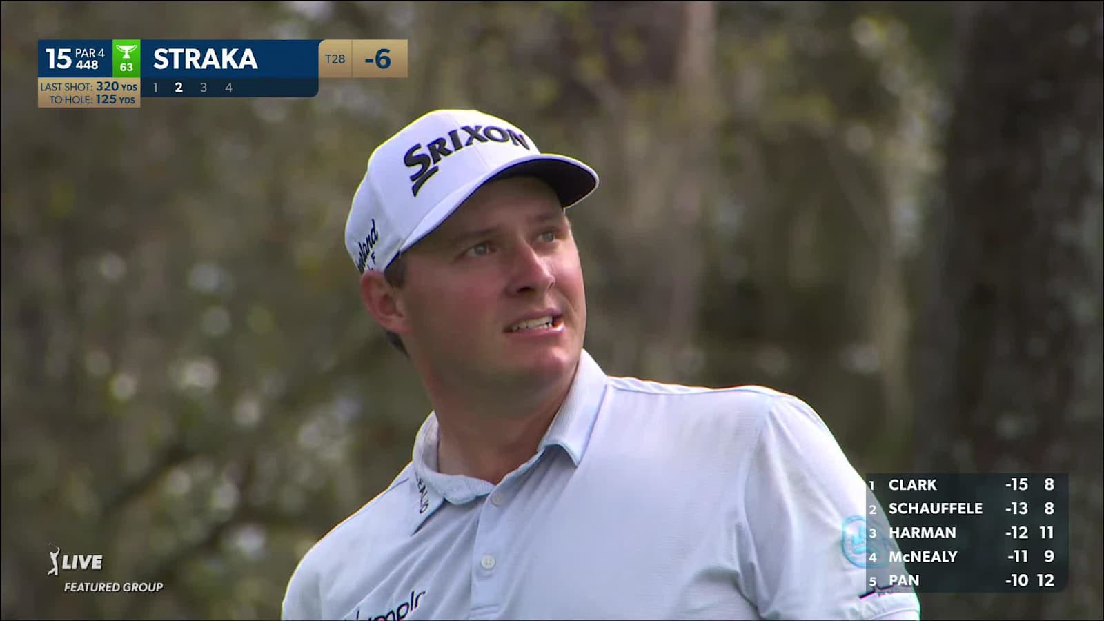 Sepp Straka spins it close to set up birdie at THE PLAYERS