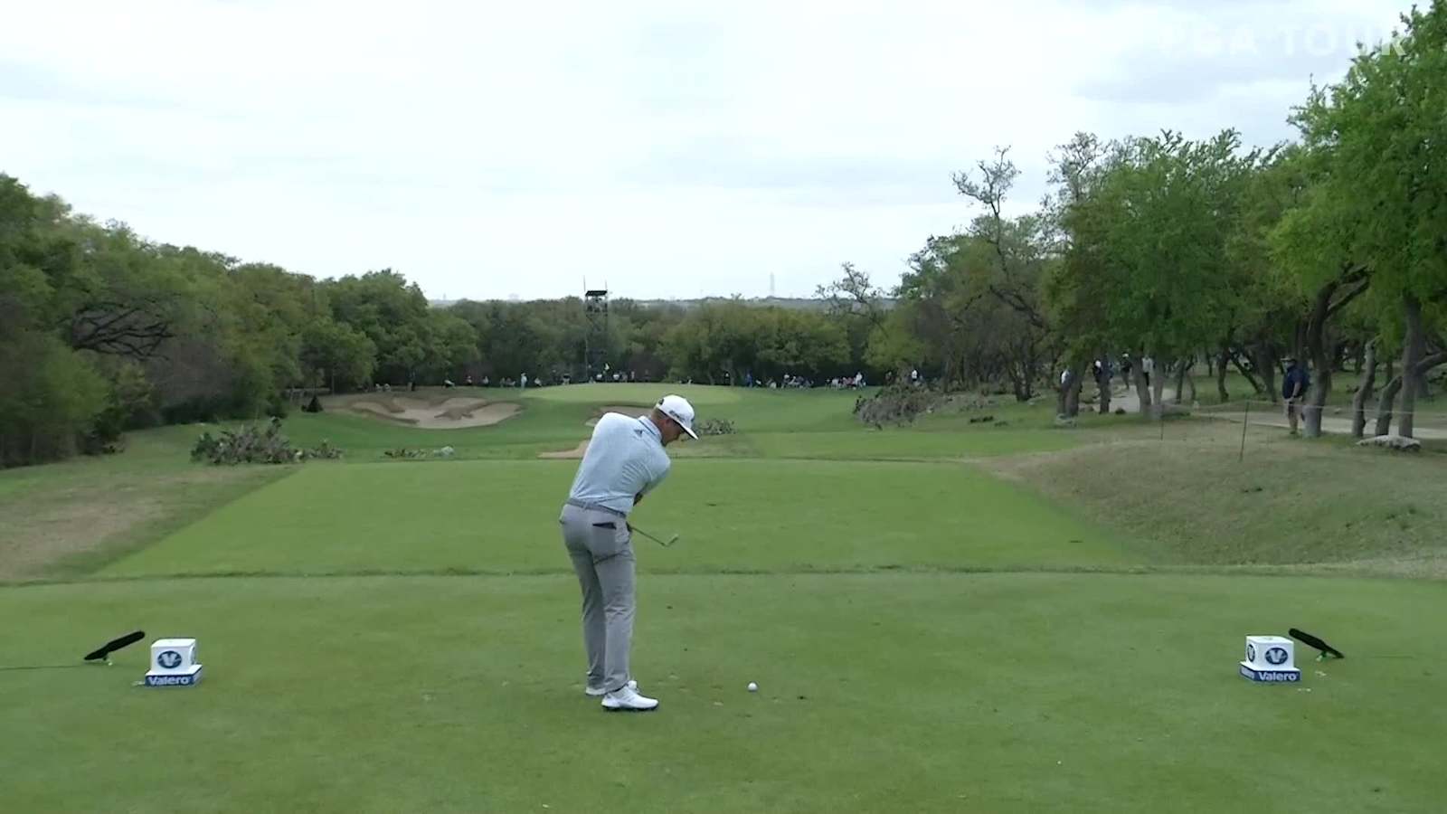 Sebastian Cappelen birdies after tee shot to 5 feet at Valero