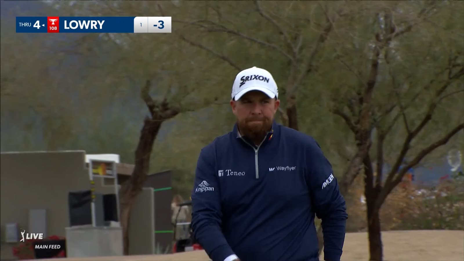 Shane Lowry's up and down for birdie at WM Phoenix Open