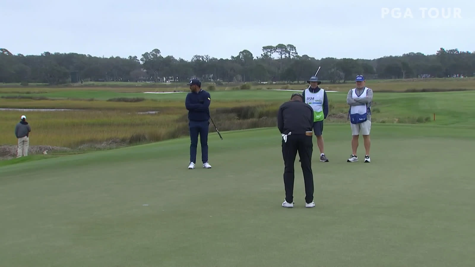 Talor Gooch makes birdie on No. 5 at The RSM Classic