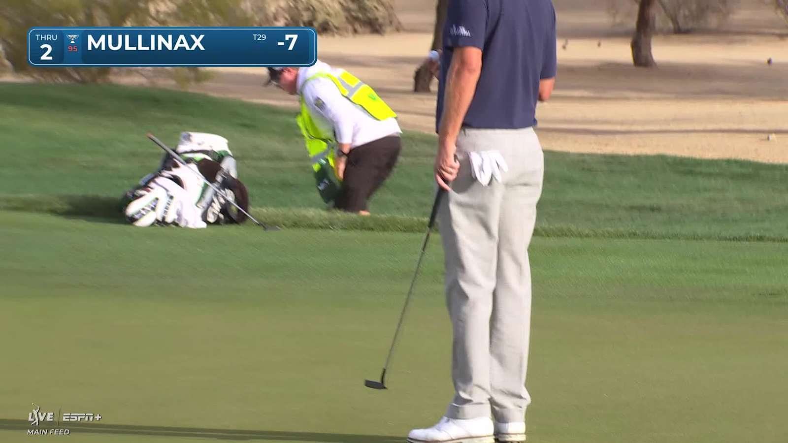 Trey Mullinax buries 49-footer for birdie at WM Phoenix Open
