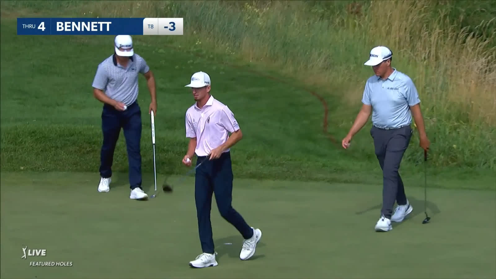 Sam Bennett makes birdie at 3M Open