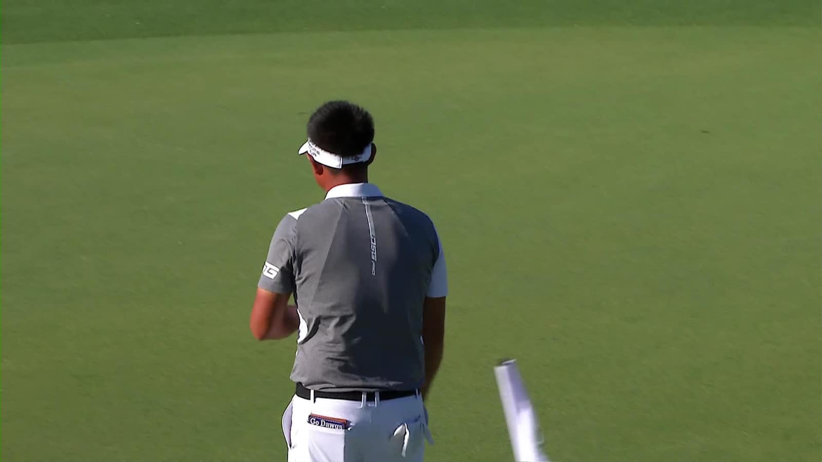 Carl Yuan makes birdie on No. 14 at Mexico Open