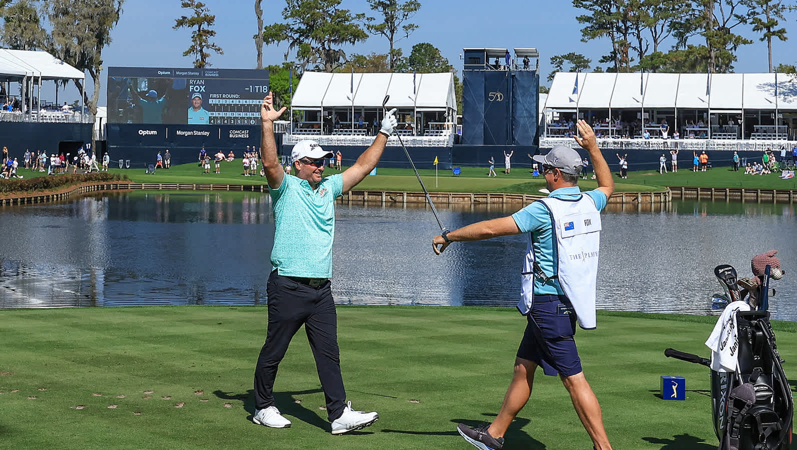 Fans react to Ryan Fox's hole-in-one THE PLAYERS