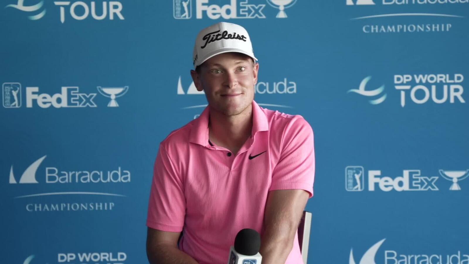 Vincent Norrman on hearing from fellow Swede Ludvig Åberg after first TOUR win