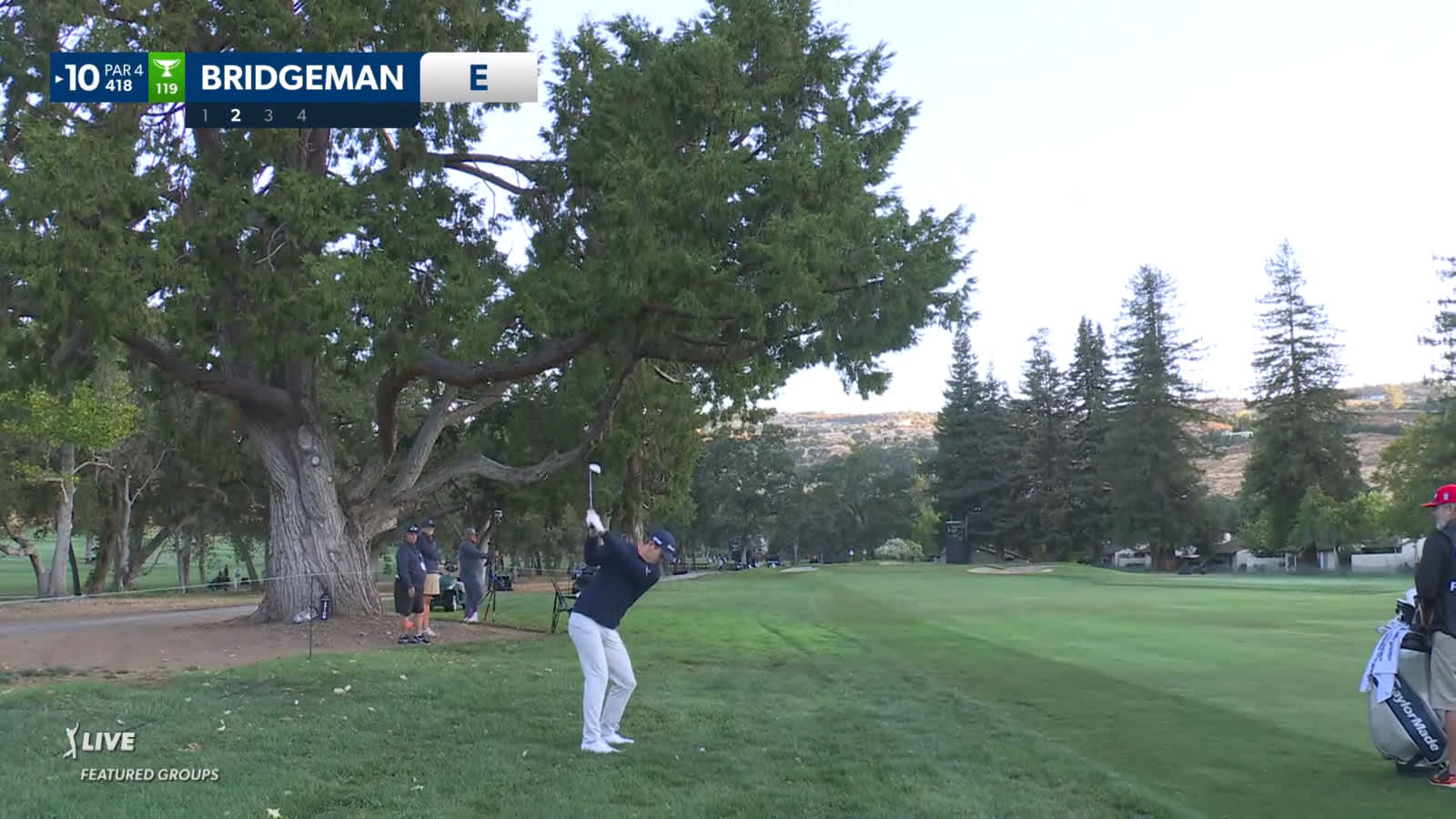 Jacob Bridgeman opens with birdie at Procore