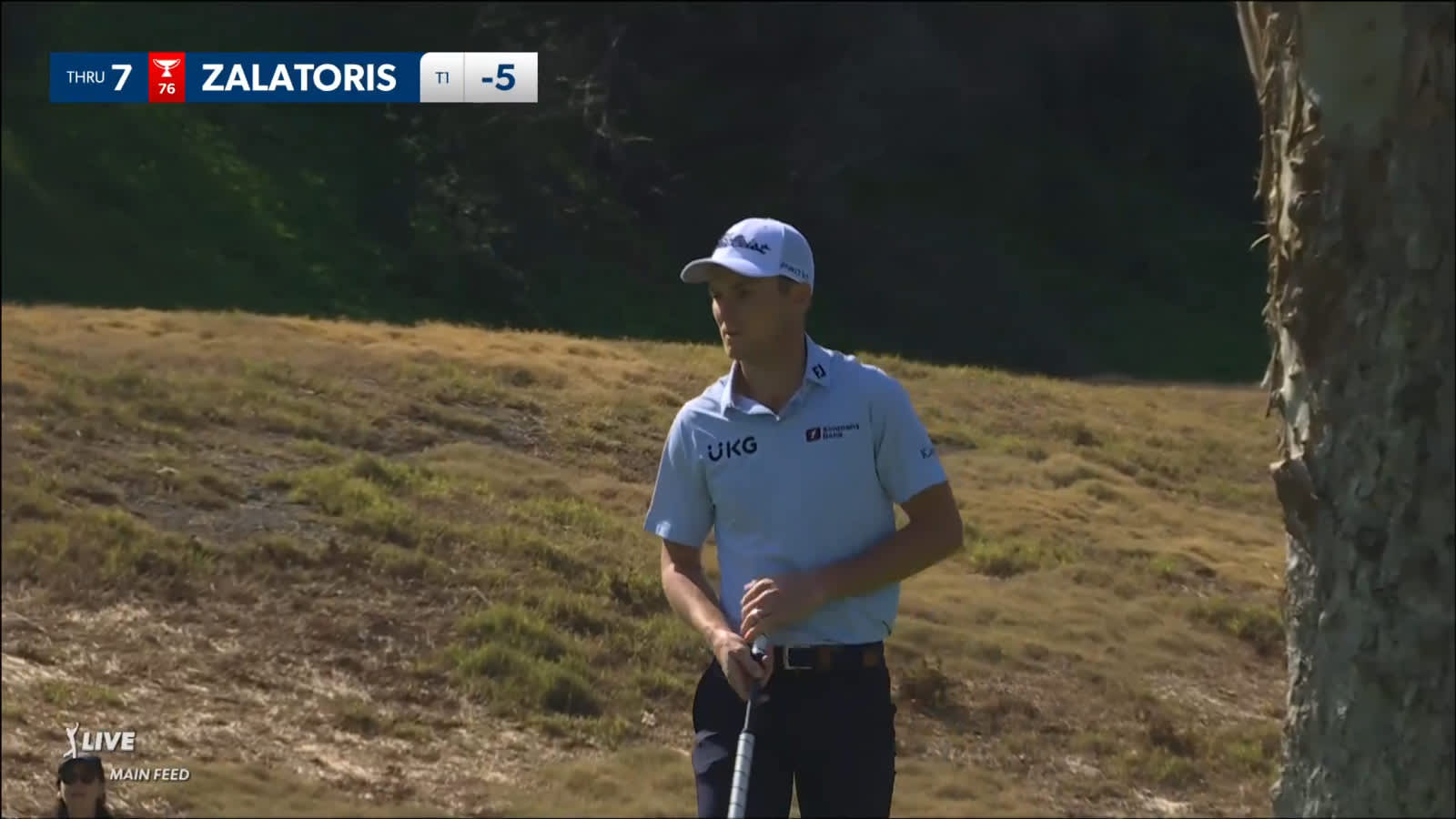 Will Zalatoris makes third-consecutive birdie on No. 7 at Genesis