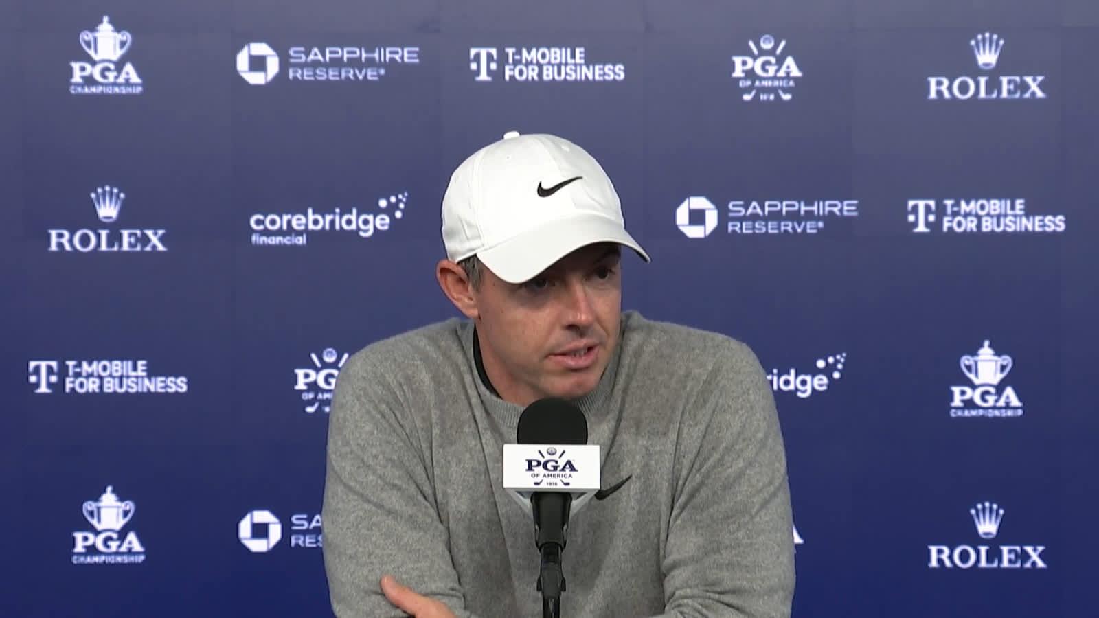 Rory McIlroy on logjam leaderboard after Round 2 at PGA Championship