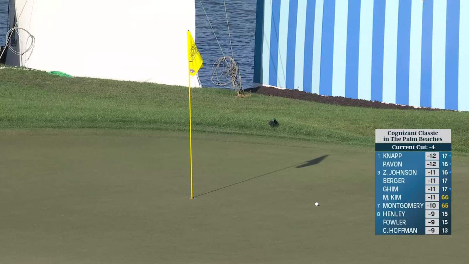 Max Greyserman pulls off impressive eagle to make the cut at Cognizant Classic