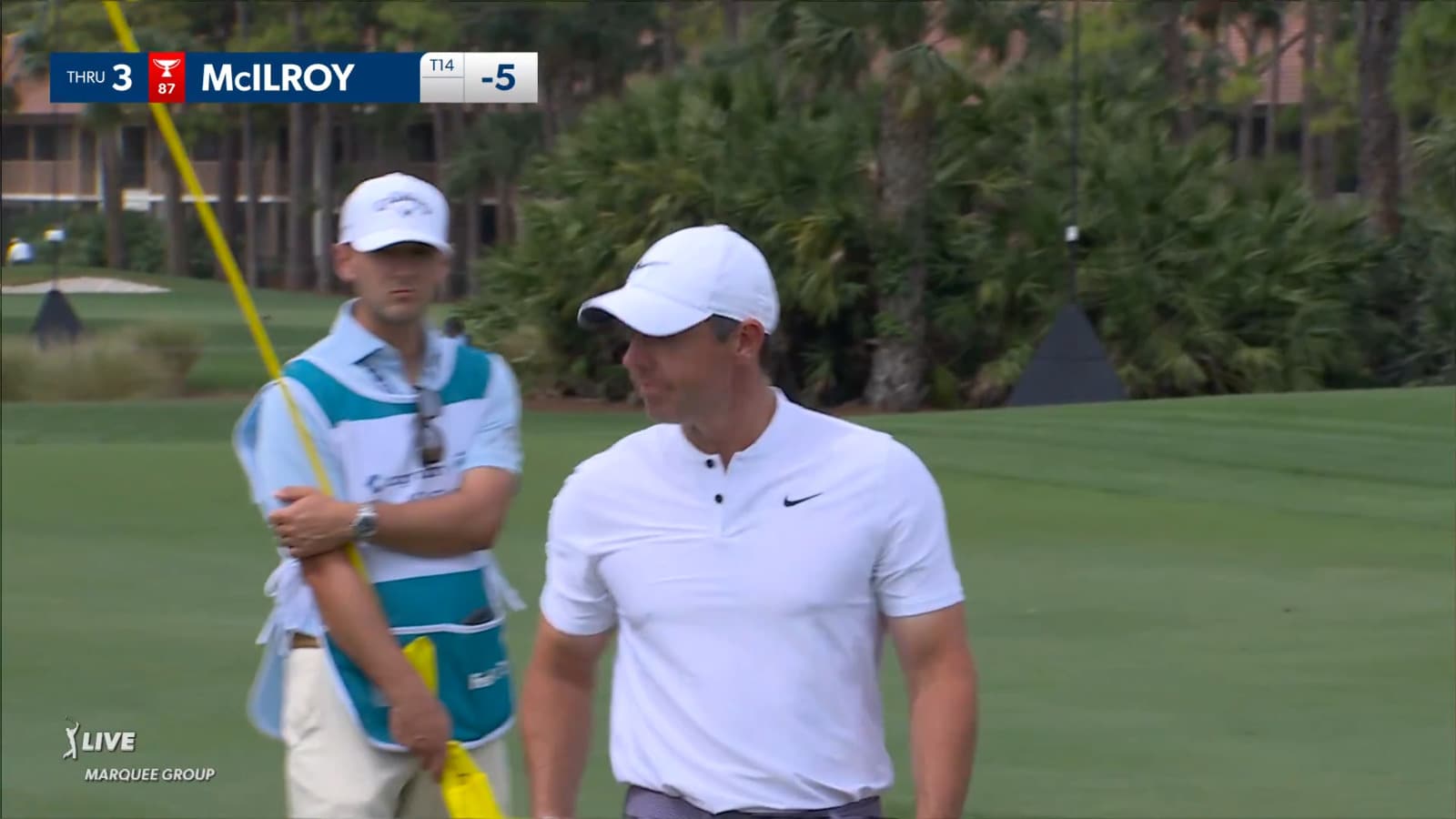 Rory McIlroy's up-and-down from the bunker leads to a birdie at Cognizant Classic