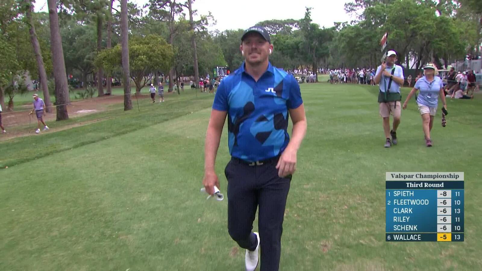 Matt Wallace mic’d up live while playing at Valspar
