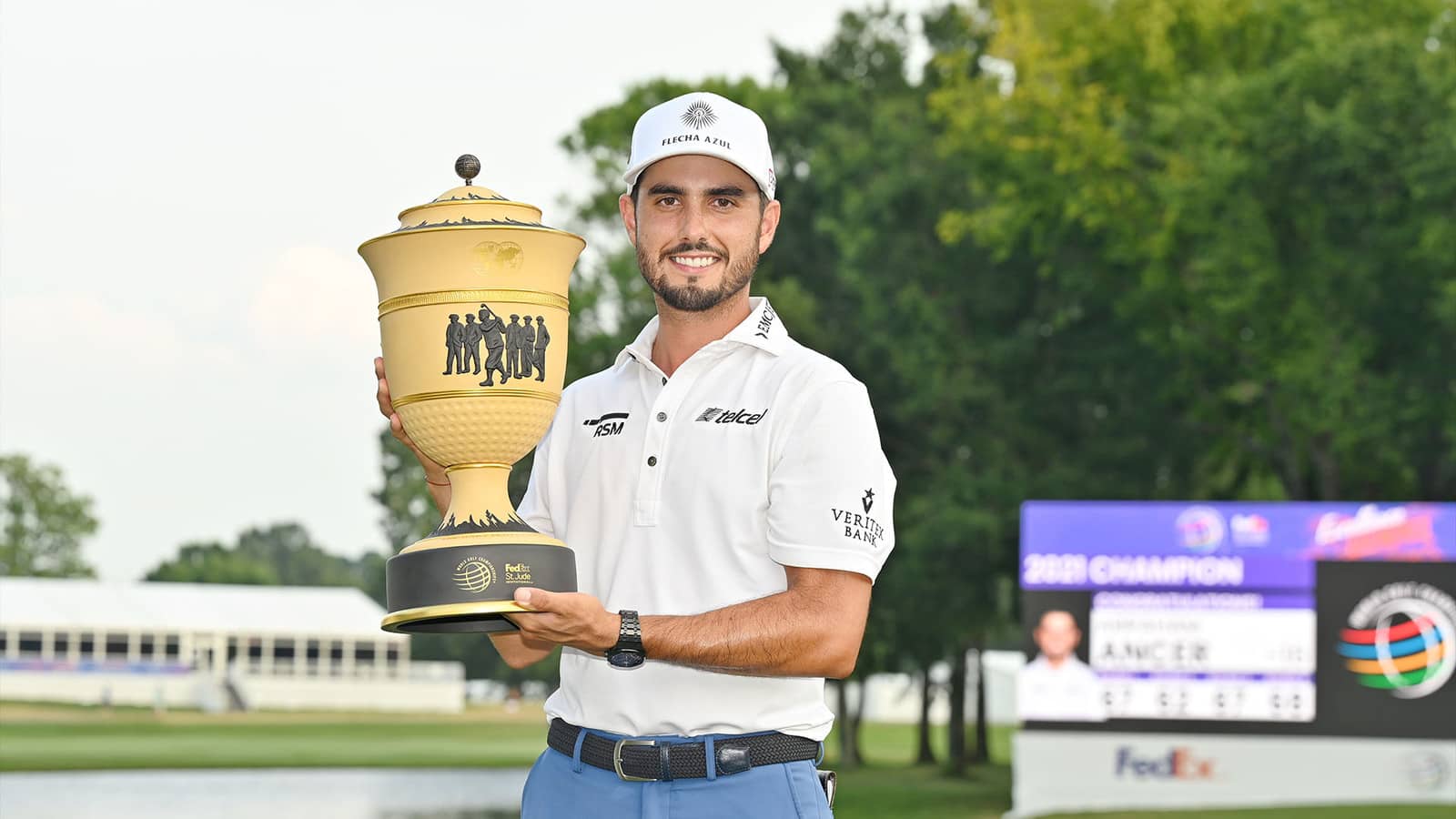 Abraham Ancer wins three-way playoff at WGC-FedEx St. Jude