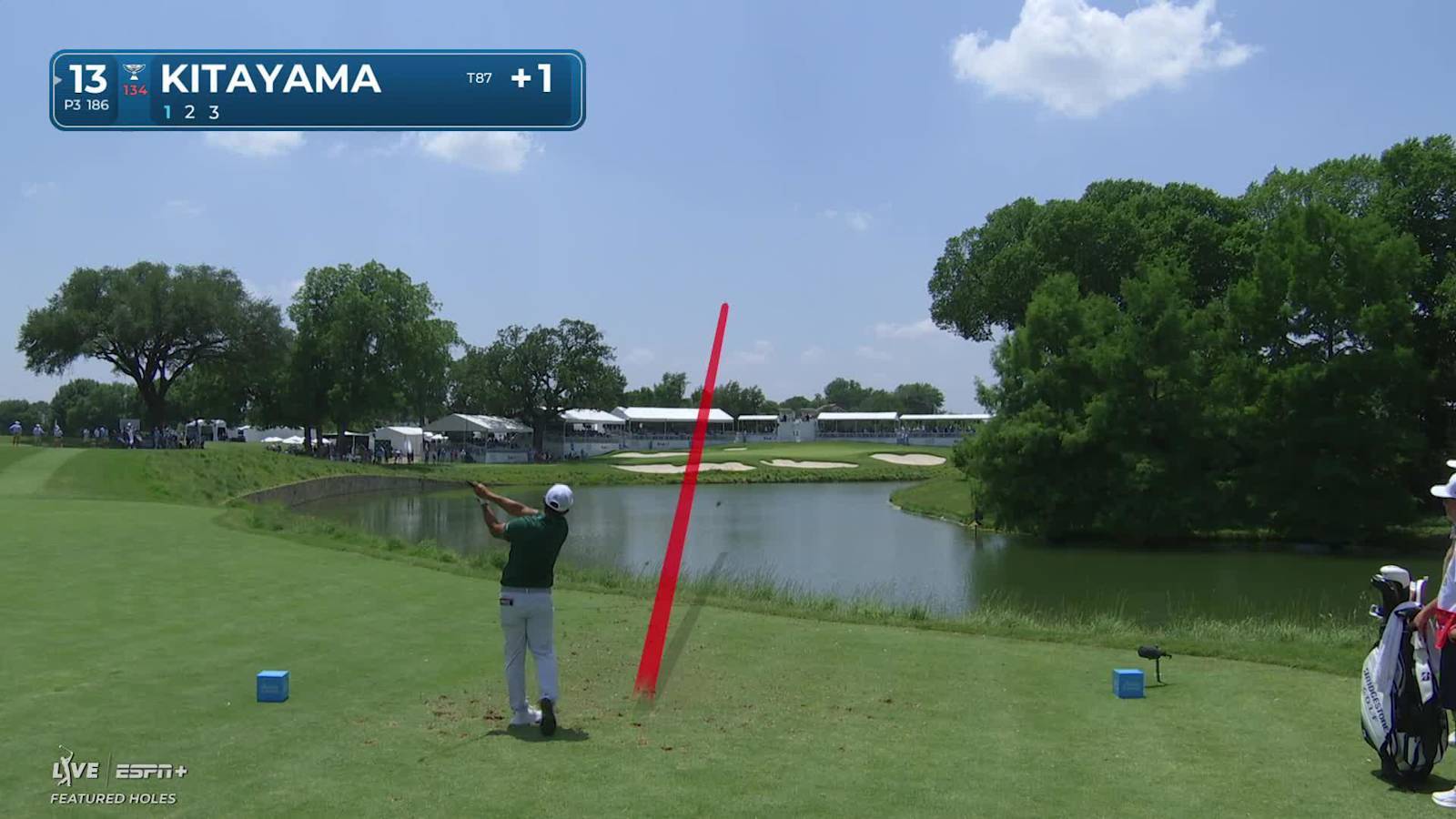 Kurt Kitayama almost makes ace on No. 13 at Charles Schwab