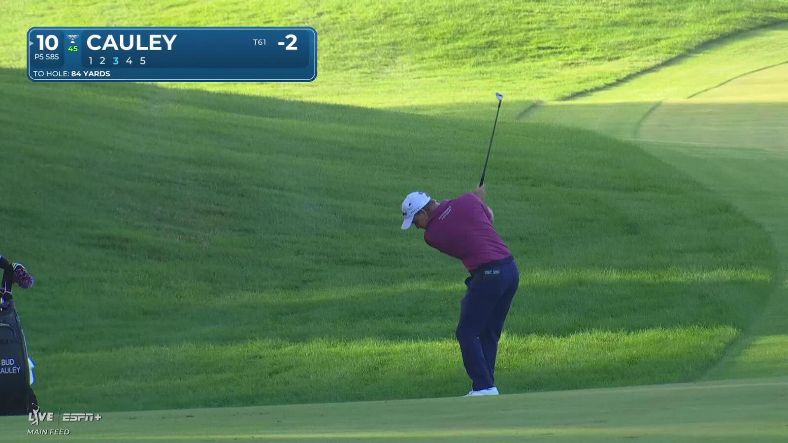 Bud Cauley makes birdie on No. 10 at John Deere