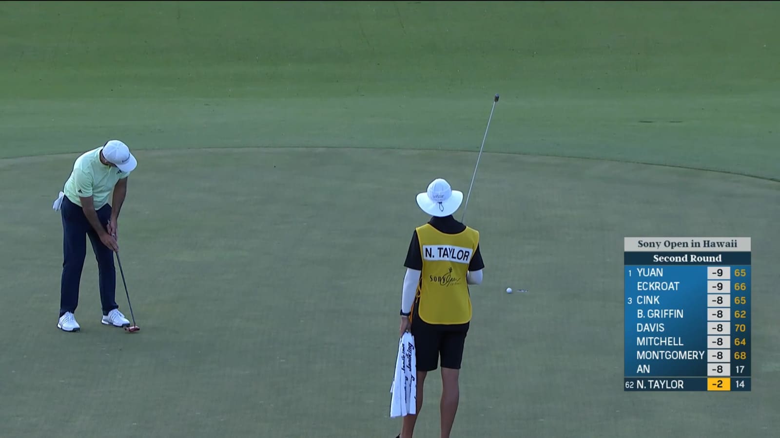 Nick Taylor makes bounce-back birdie on No. 15 at Sony Open