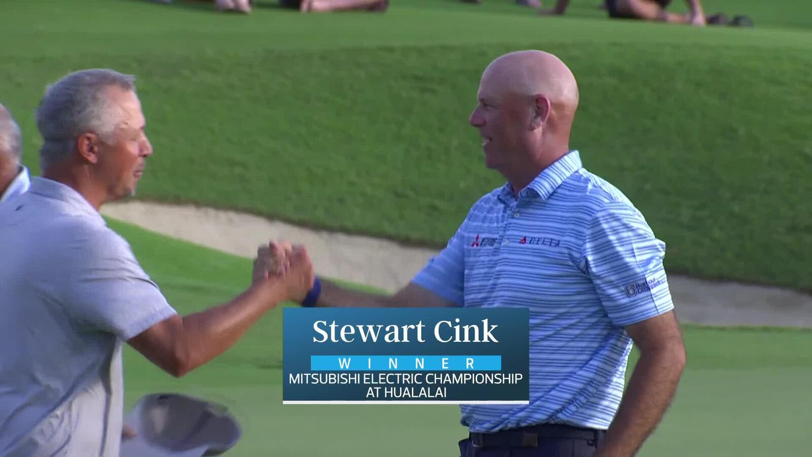 Stewart Cink wins Mitsubishi Electric Championship at Hualalai