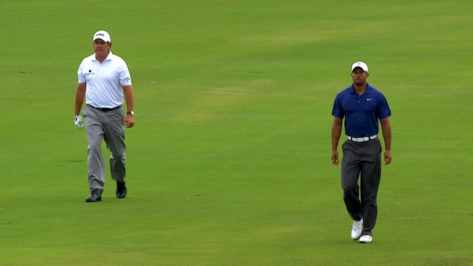 Tiger Woods and Phil Mickelson's match-up history
