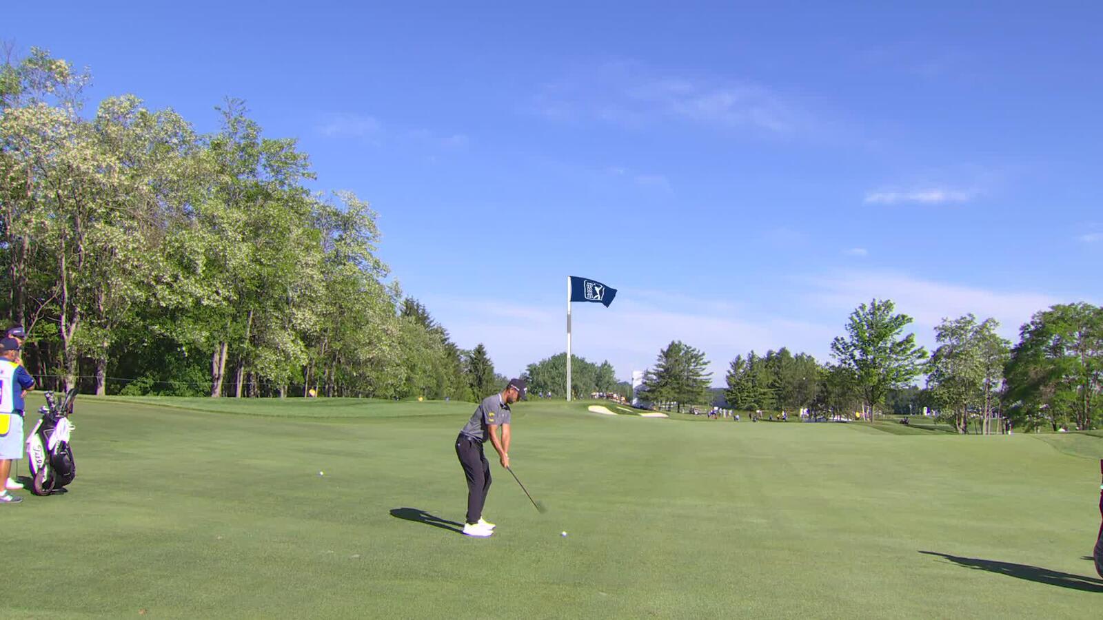 Adam Svensson reaches par-5 No. 1 in two, makes birdie at RBC Canadian