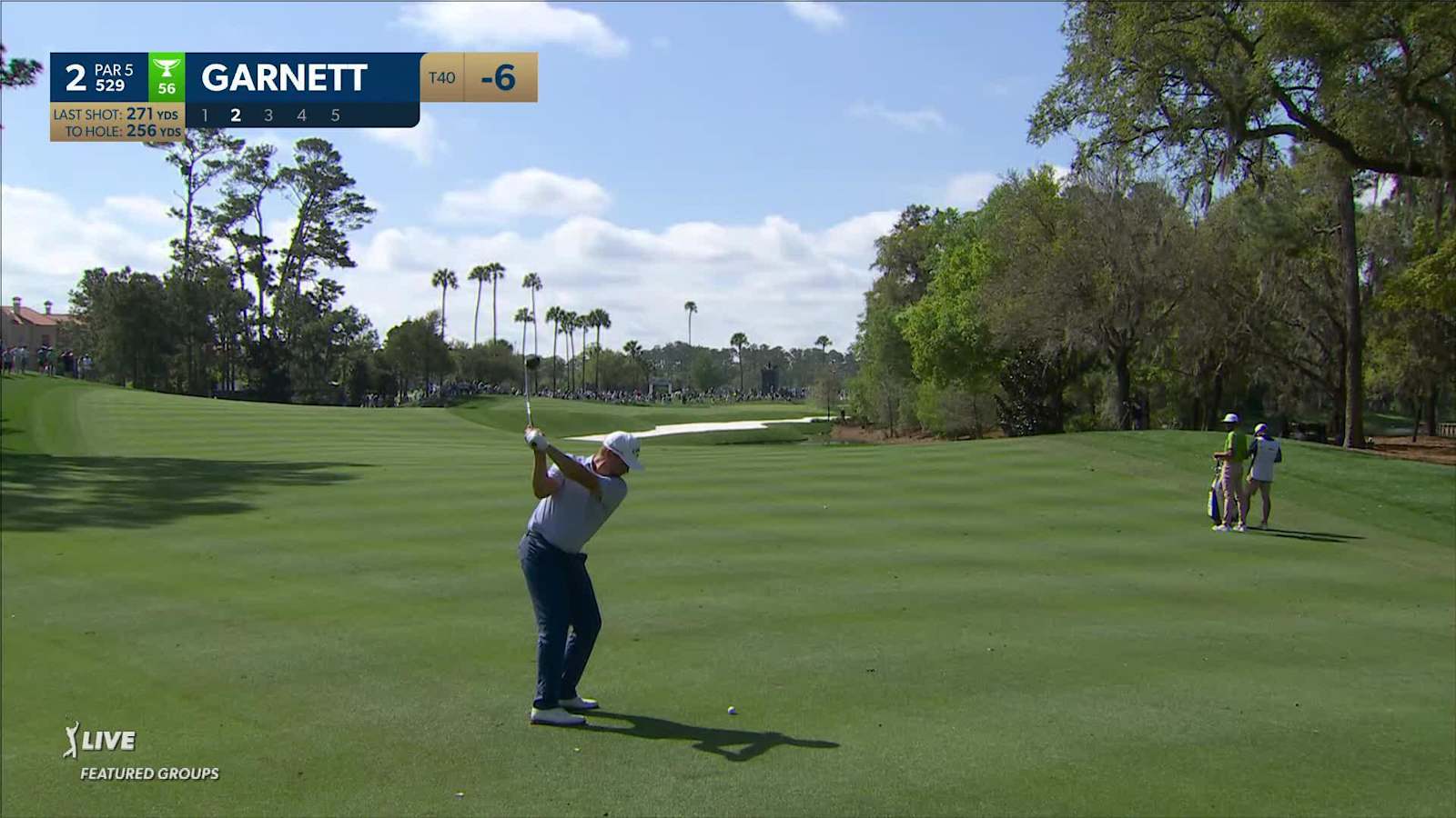 Brice Garnett makes up-and-down birdie on No. 2 at THE PLAYERS