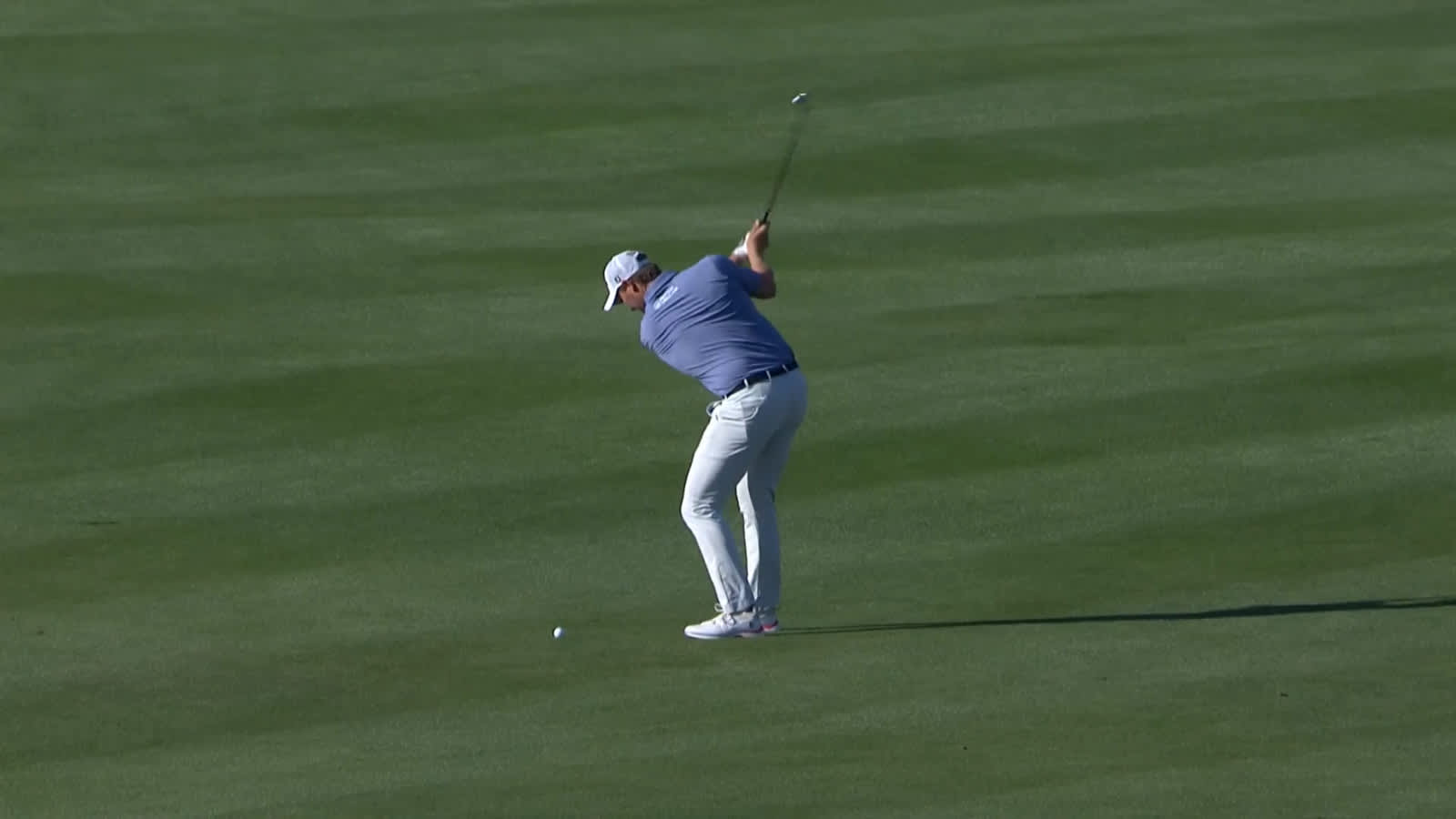 Vince Whaley makes birdie at The American Express