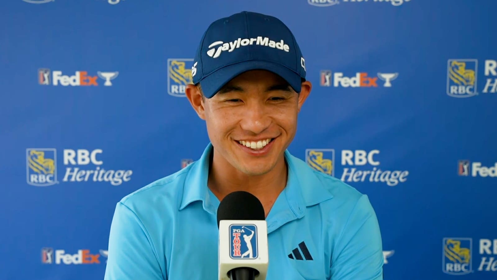 Collin Morikawa’s interview after Round 1 of RBC Heritage