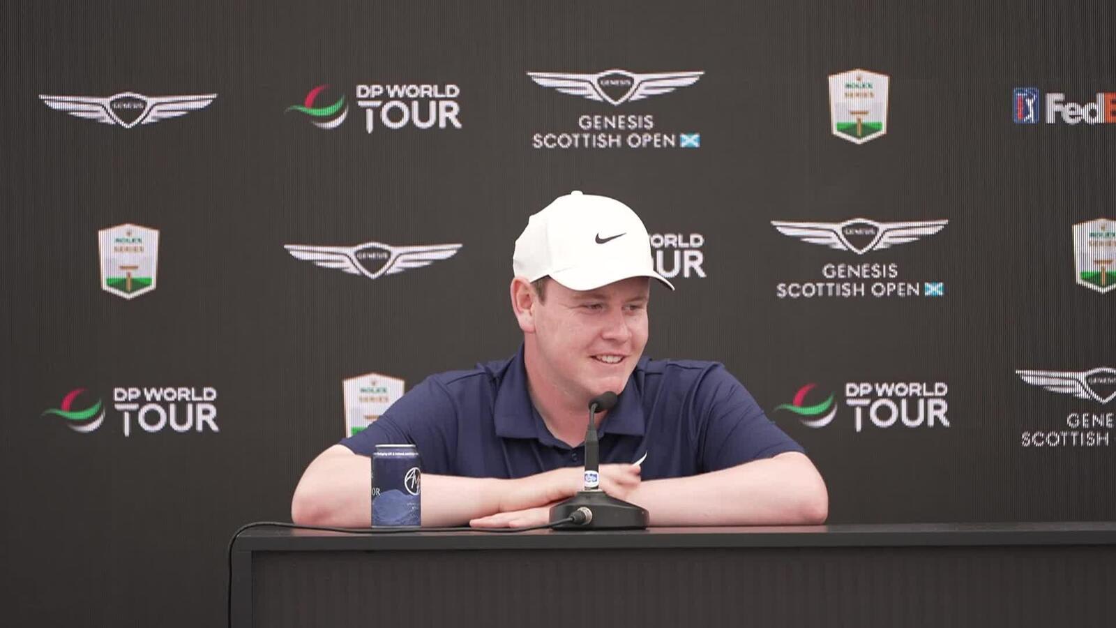 Robert MacIntyre on winning national open at 2024 Genesis Scottish Open