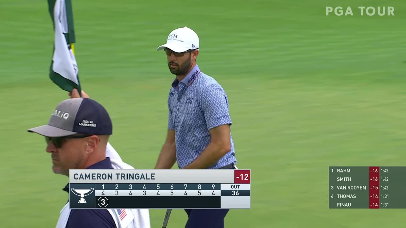 Cameron Tringale's opening birdie at THE NORTHERN TRUST