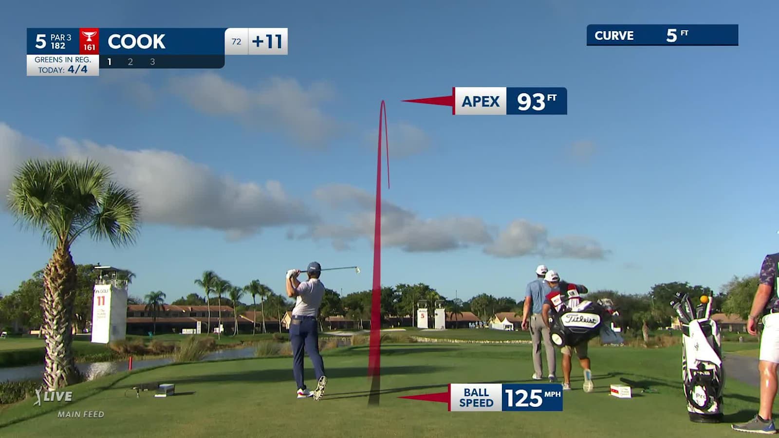 Austin Cook's near ace leads to birdie at Honda