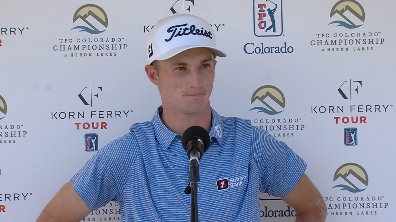 Will Zalatoris interview after Round 2 of the TPC Colorado Championship 
