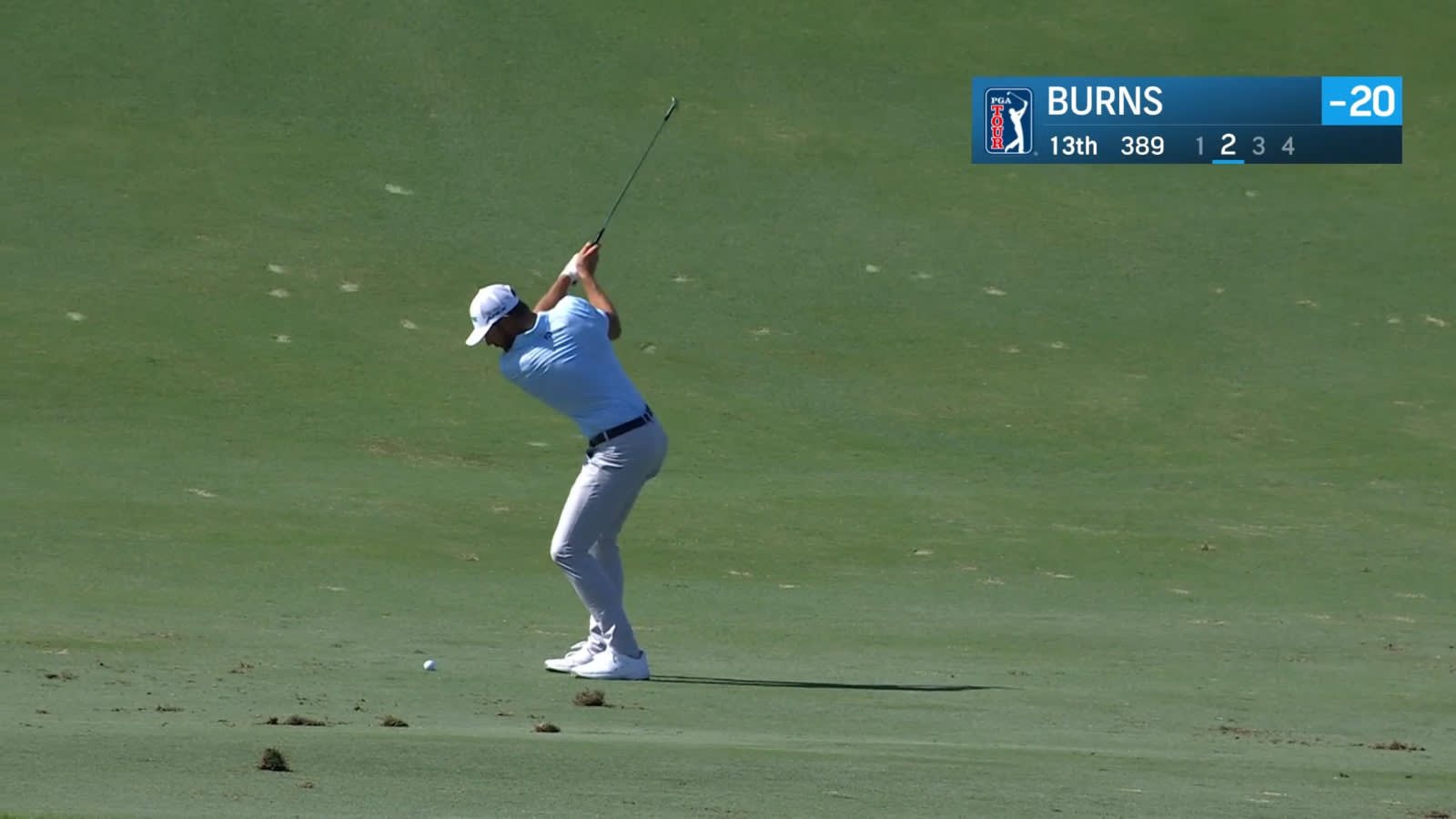 Sam Burns wedges it tight to yield birdie at The Sentry